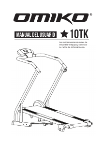 Manual de uso Omiko 10TK Cinta de correr