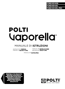 Bedienungsanleitung Polti Forever 615 Pro Vaporella Bügeleisen
