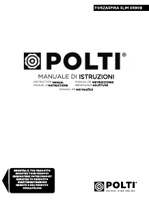 Manual Polti SR90B Forzaspira Slim Aspirador