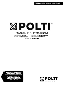 Manual Polti SE600 Forzaspira Aspirador