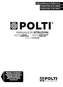 Manual Polti SR90B Plus Forzaspira Slim Aspirador