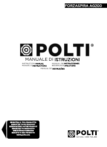 Handleiding Polti AG200 Forzaspira Ruitenreiniger