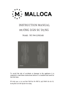 Manual Malloca MI 594 LINEAR Hob