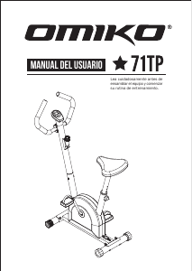 Manual de uso Omiko 71TP Bicicleta estática