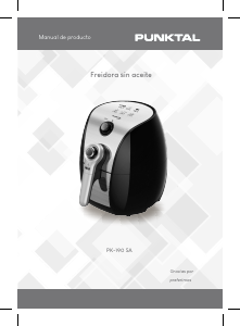 Manual de uso Punktal PK-190 SA Freidora