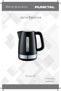 Manual de uso Punktal PK-3350 JP Hervidor
