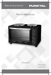Manual de uso Punktal PK-448 HE Horno