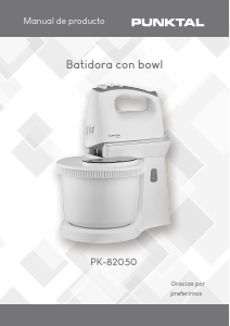 Manual de uso Punktal PK-82050 Batidora de pie
