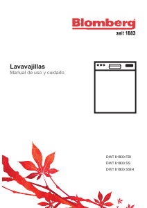Manual de uso Blomberg DWT81800SSIH Lavavajillas