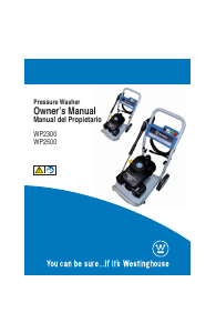 Manual Westinghouse WP2500 Pressure Washer