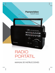 Manual de uso Punktal PV-96AC Radio