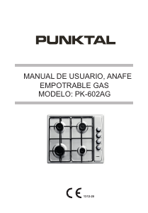 Manual de uso Punktal PK-602AG Placa