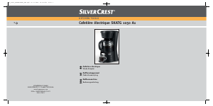 Bedienungsanleitung SilverCrest SKATG 1050 A1 Kaffeemaschine