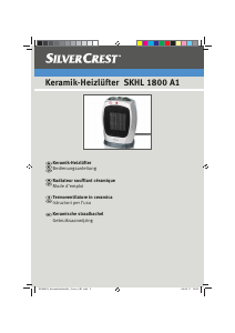 Manuale SilverCrest SKHL 1800 A1 Termoventilatore