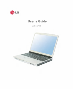 Manual LG LP60-X Laptop
