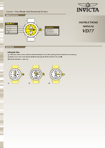 Handleiding Invicta Pro Diver 14056 Horloge