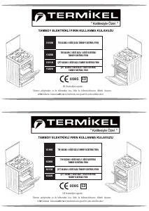 Kullanım kılavuzu Termikel 13100-01 IXDZS Solo fırın