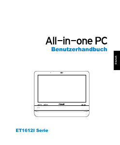 Bedienungsanleitung Asus ET1612IUKS Desktop