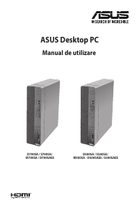 Manual Asus S500SA Computer de birou