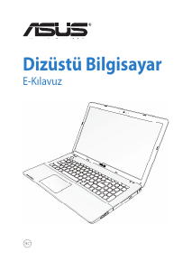 Kullanım kılavuzu Asus VM580DP Dizüstü bilgisayar