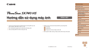 Hướng dẫn sử dụng Canon PowerShot SX740 HS Máy ảnh kỹ thuật số