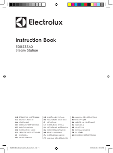 Manual de uso Electrolux EDBS3340 Plancha