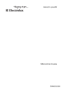 Manuál Electrolux EMM20208X Mikrovlnná trouba