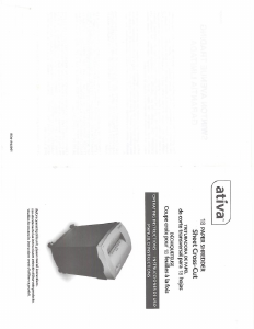 Handleiding Ativa X1800 Papiervernietiger