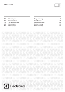 Mode d’emploi Electrolux EMM21000S Micro-onde