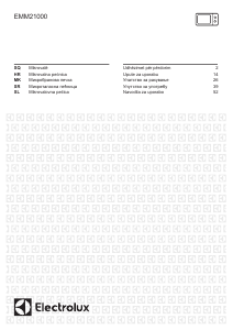 Прирачник Electrolux EMM21000S Микробранова печка