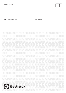 Manual Electrolux EMM21150K Microwave