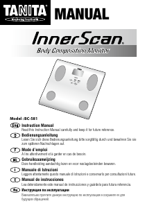 Bruksanvisning Tanita BC-581 InnerScan Våg