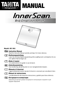 Manuale Tanita BC-582 InnerScan Bilancia