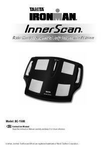 Handleiding Tanita BC-1500 InnerScan Weegschaal