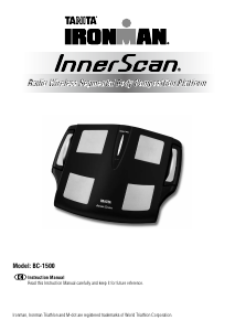 Bruksanvisning Tanita BC-1500 InnerScan Våg