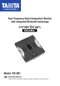 Handleiding Tanita RD-901 InnerScan Dual Weegschaal