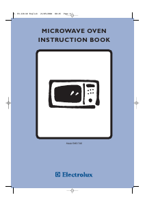 Manual Electrolux EMS1760X Microwave