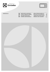 Manual de uso Electrolux EMS26004OW Microondas