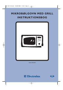 Brugsanvisning Electrolux EMS2685K Mikroovn