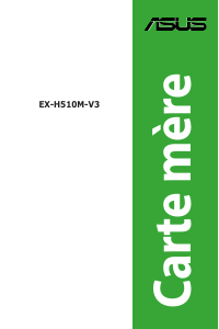 Mode d’emploi Asus EX-H510M-V3 Carte mère