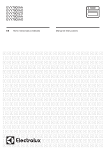 Manual de uso Electrolux EVY7800AAX Microondas