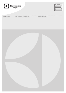 Manual Electrolux FQM464CXE Microwave