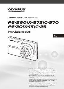 Instrukcja Olympus FE-360 Aparat cyfrowy
