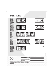 Manual Soehnle Calando Cântar