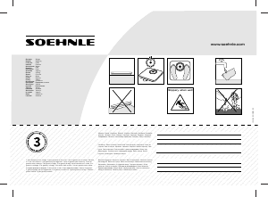 Manual de uso Soehnle Colour Style Báscula