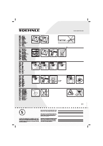 Manual Soehnle Elba Balança