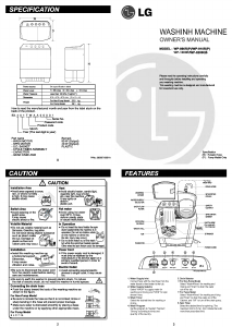 Handleiding LG WP-890RP Wasmachine