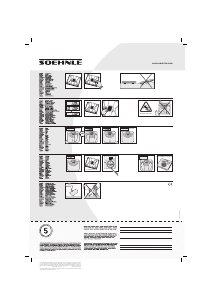 Manual Soehnle Nando Cântar