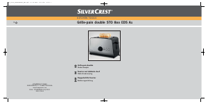 Mode d’emploi SilverCrest STO 800 EDS A1 Grille pain
