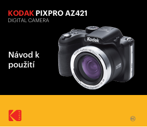 Manuál Kodak PixPro AZ421 Digitální fotoaparát